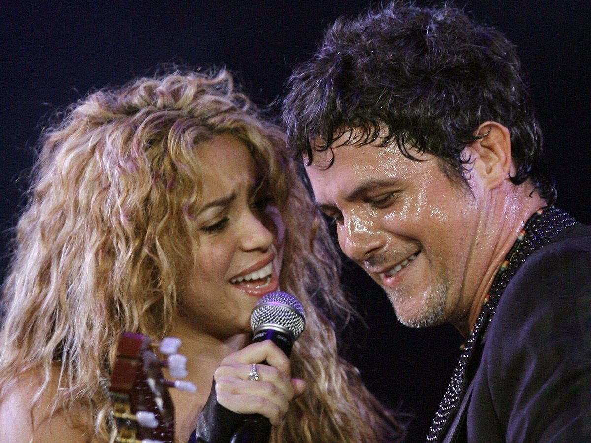 Foto: Shakira y Alejandro Sanz en una imagen de archivo. (EFE)