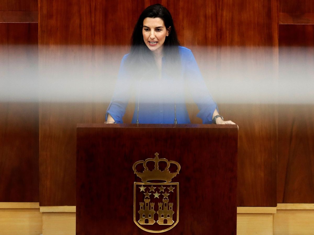 Foto: La portavoz de Vox en la Asamblea de Madrid, Rocío Monasterio. (EFE)