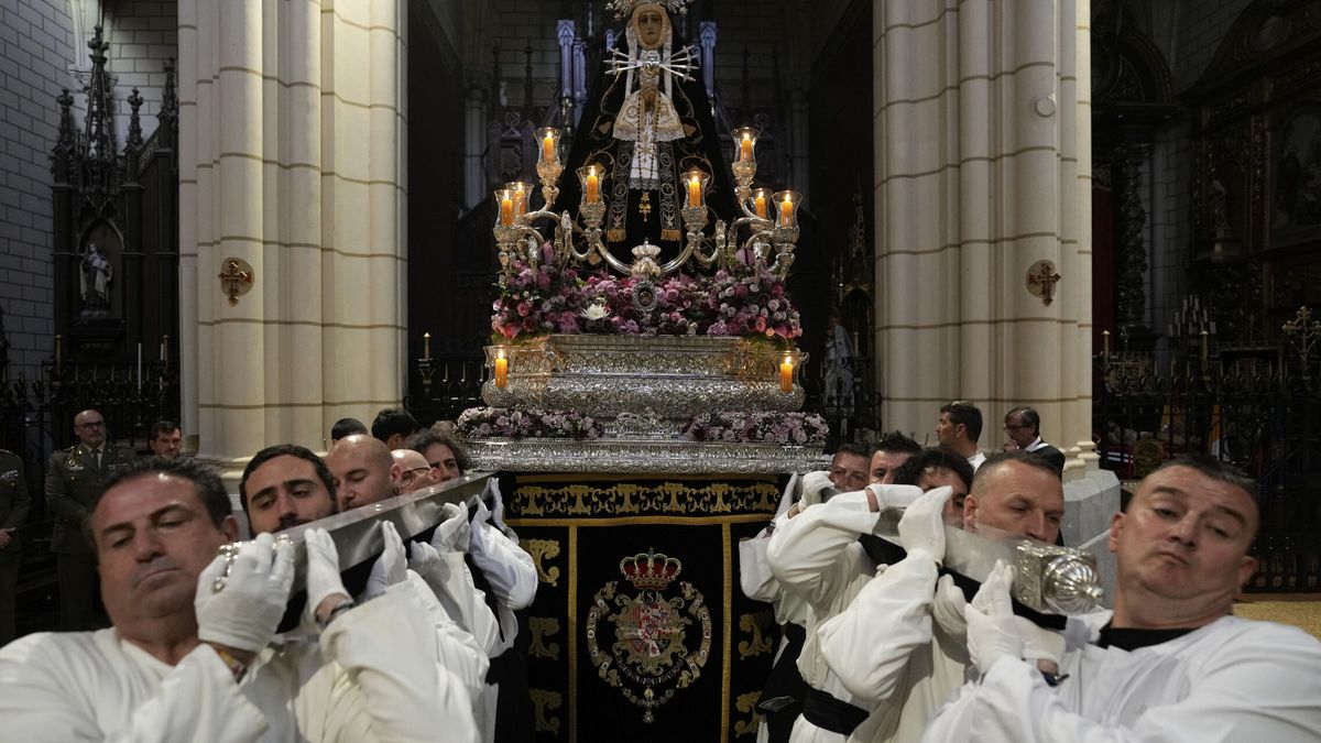 Procesiones de Semana Santa 2024 hoy Viernes de Dolores en España, recorrido horarios y tiempo, en directo