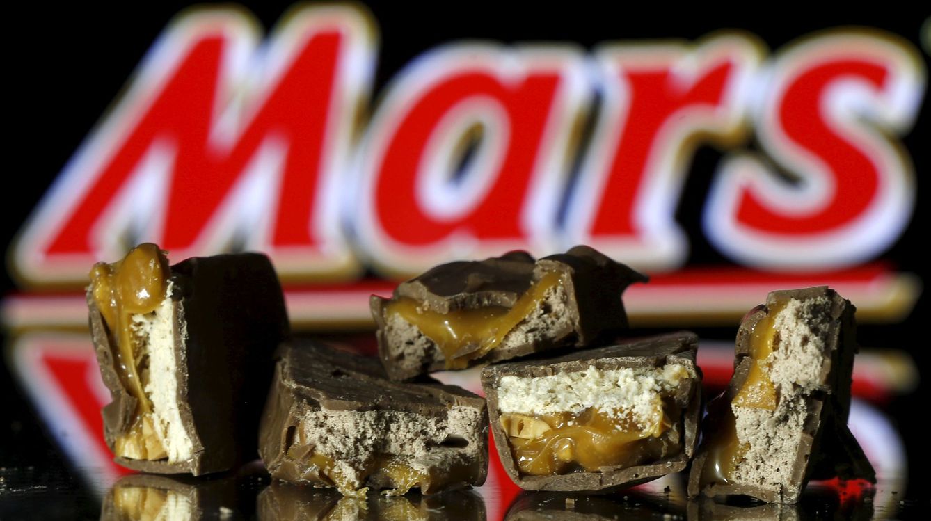 Barra de chocolatina Mars. (Reuters)