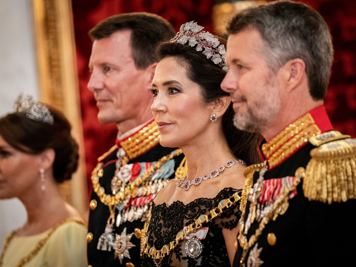 Foto: La cena de gala por el Jubileo de Oro de la reina Margarita. (Reuters/Mads Claus Rasmussen Ritzau Scanpix)