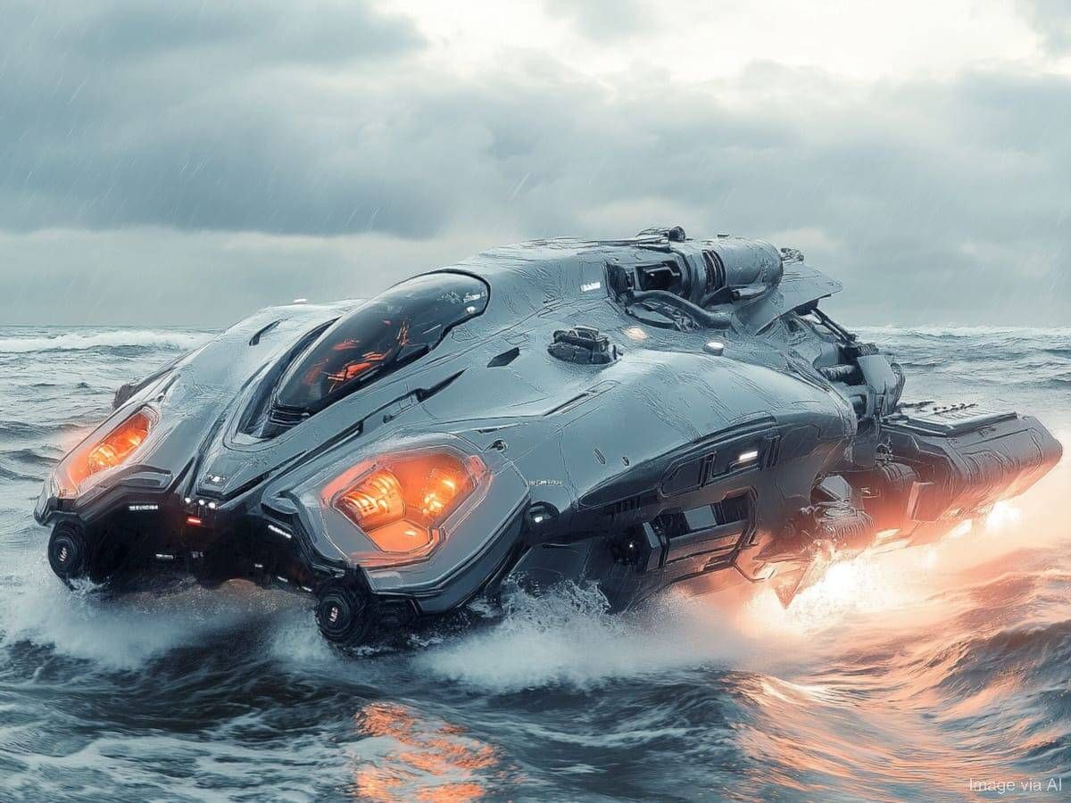 China desenvolve tanque modular capaz de atuar como submarino e mudar configuração em segundos