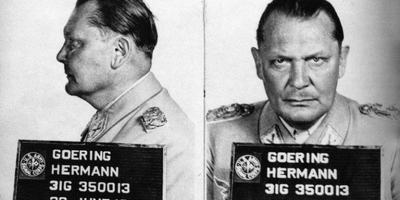 Ficha policial de Herman Goering