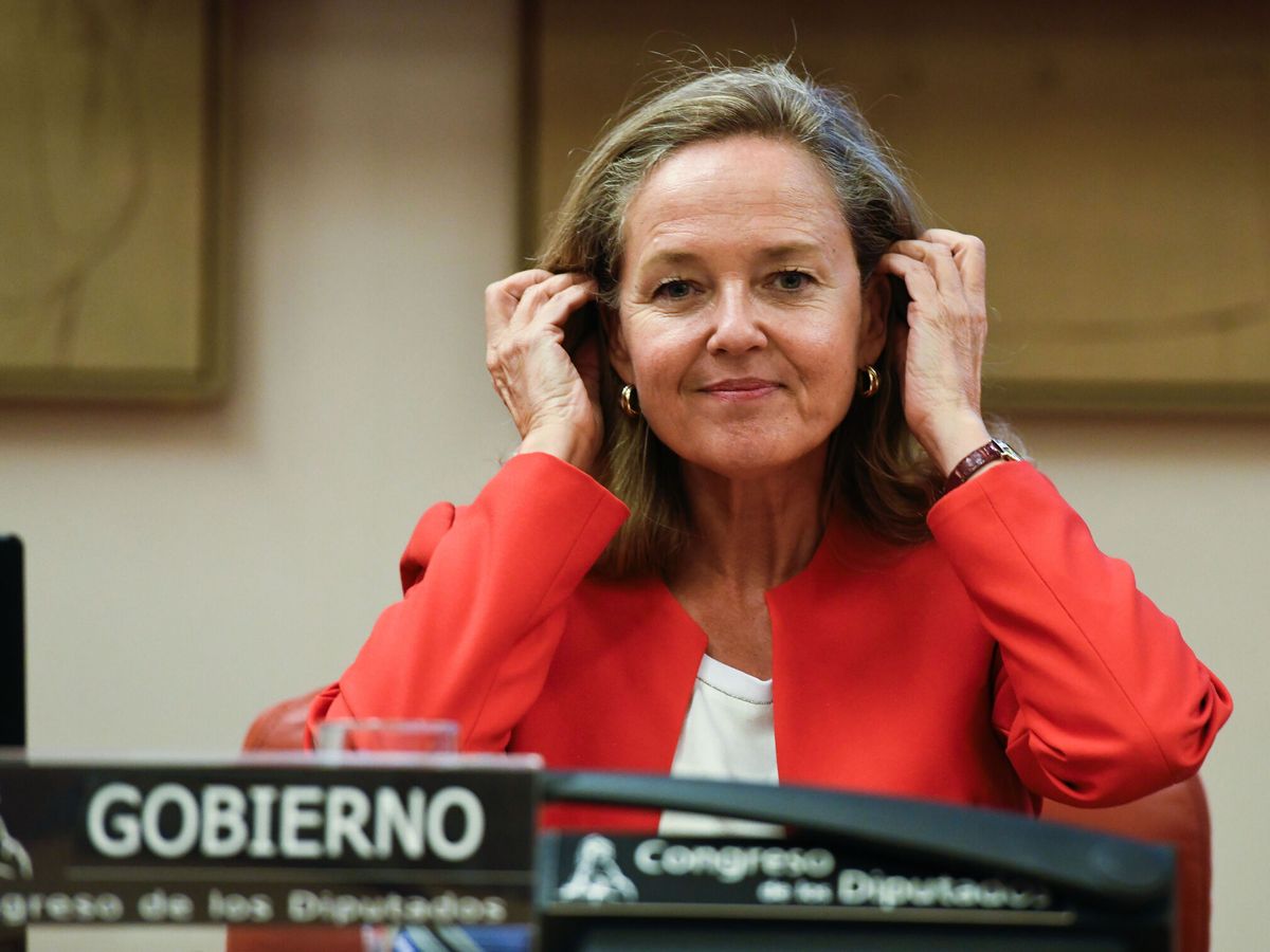 Foto: La vicepresidenta económica, Nadia Calviño. (EFE/Víctor Lerena)