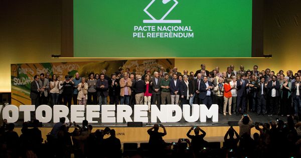 Foto: Acto central del pacto nacional por el referÉndum