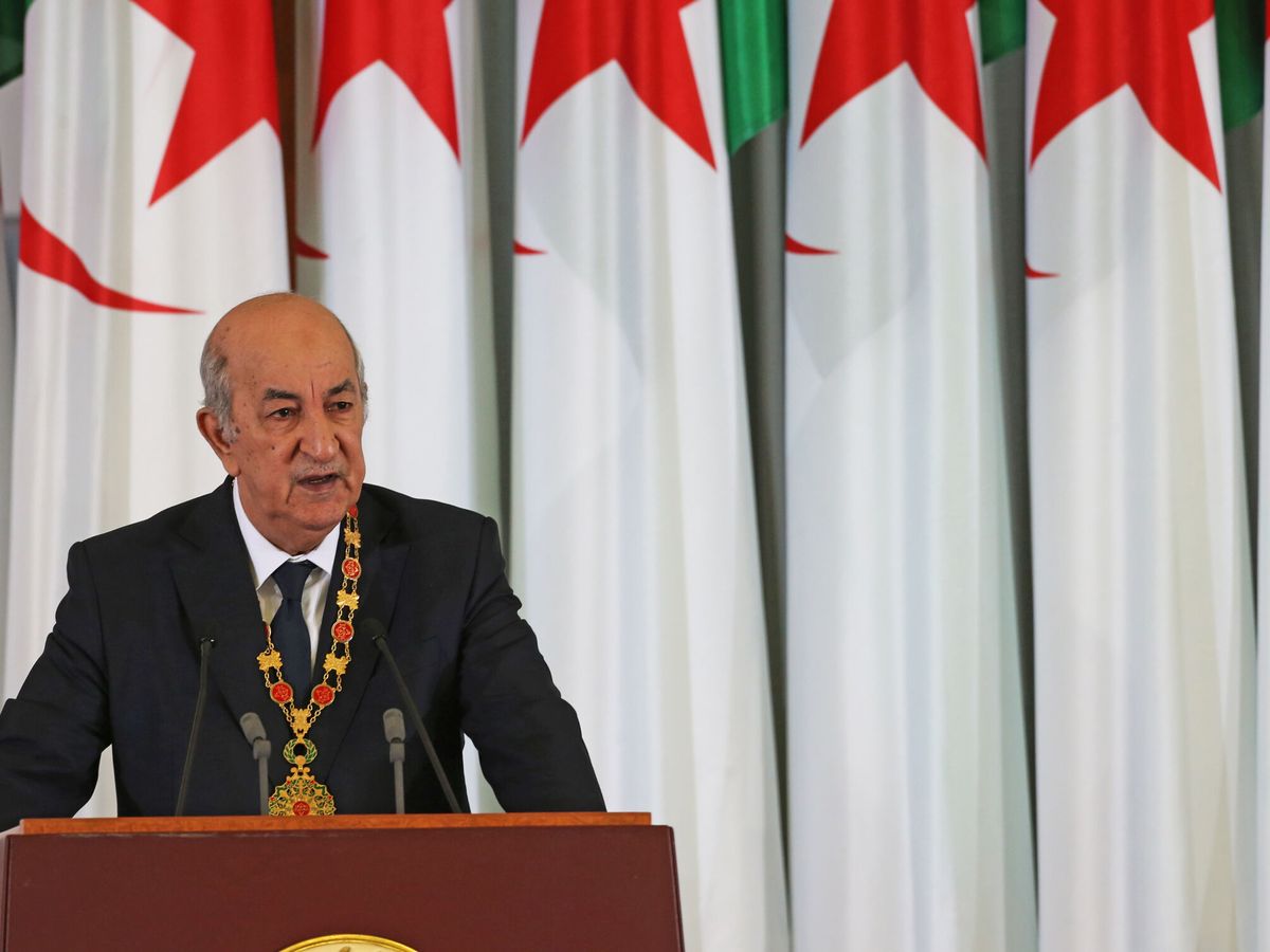 Foto: El presidente de Argelia, Abdelmadjid Tebboune. (Europa Press/Farouk Batiche)