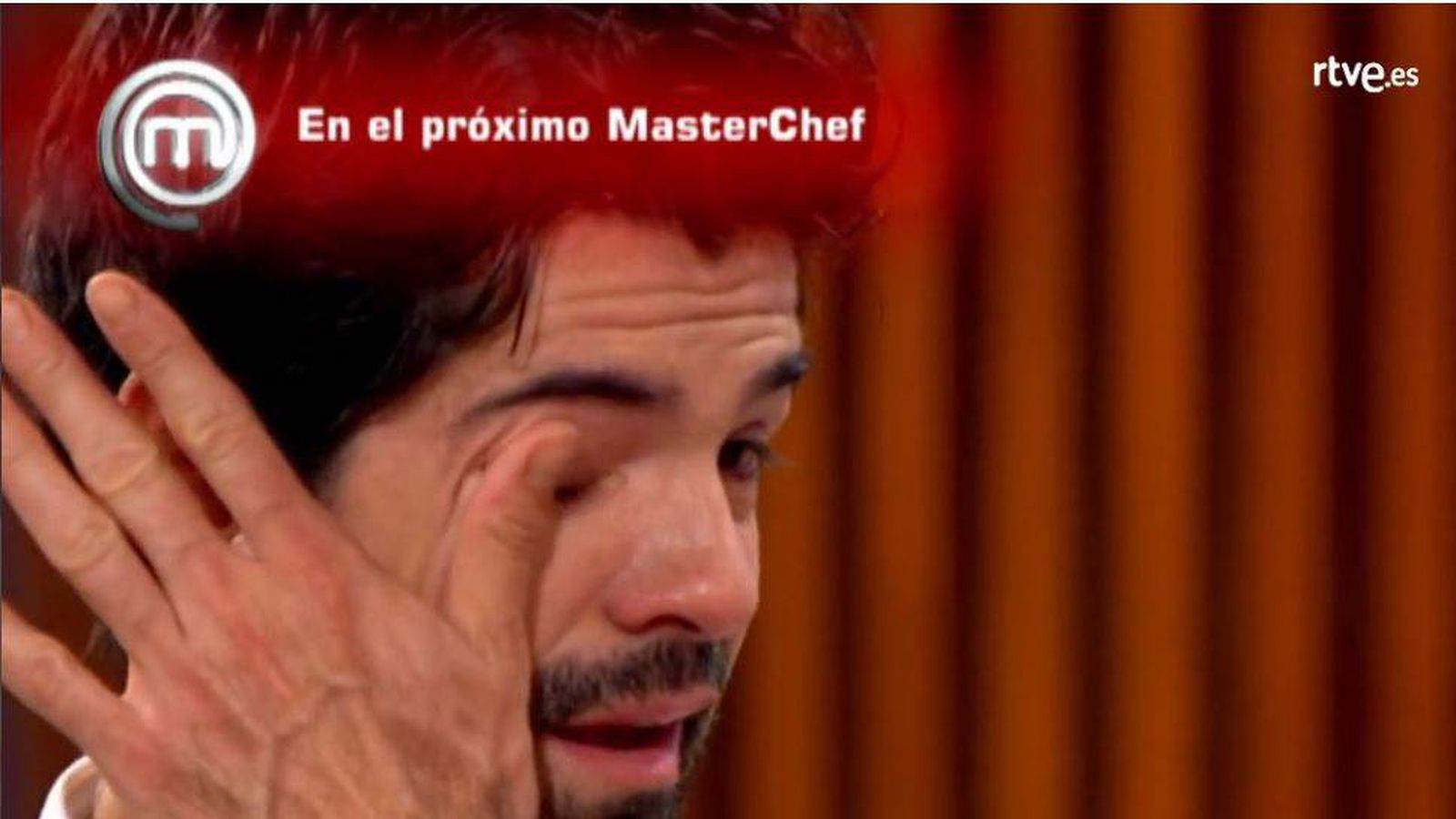 Foto: Miguel Ángel Muñoz en 'MasterChef Celebrity' se emociona