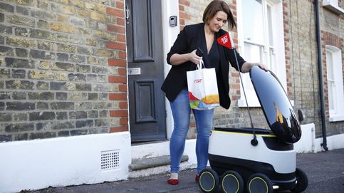 Los robots repartidores llegan a las calles de Londres. No paran de quitarme pedidos