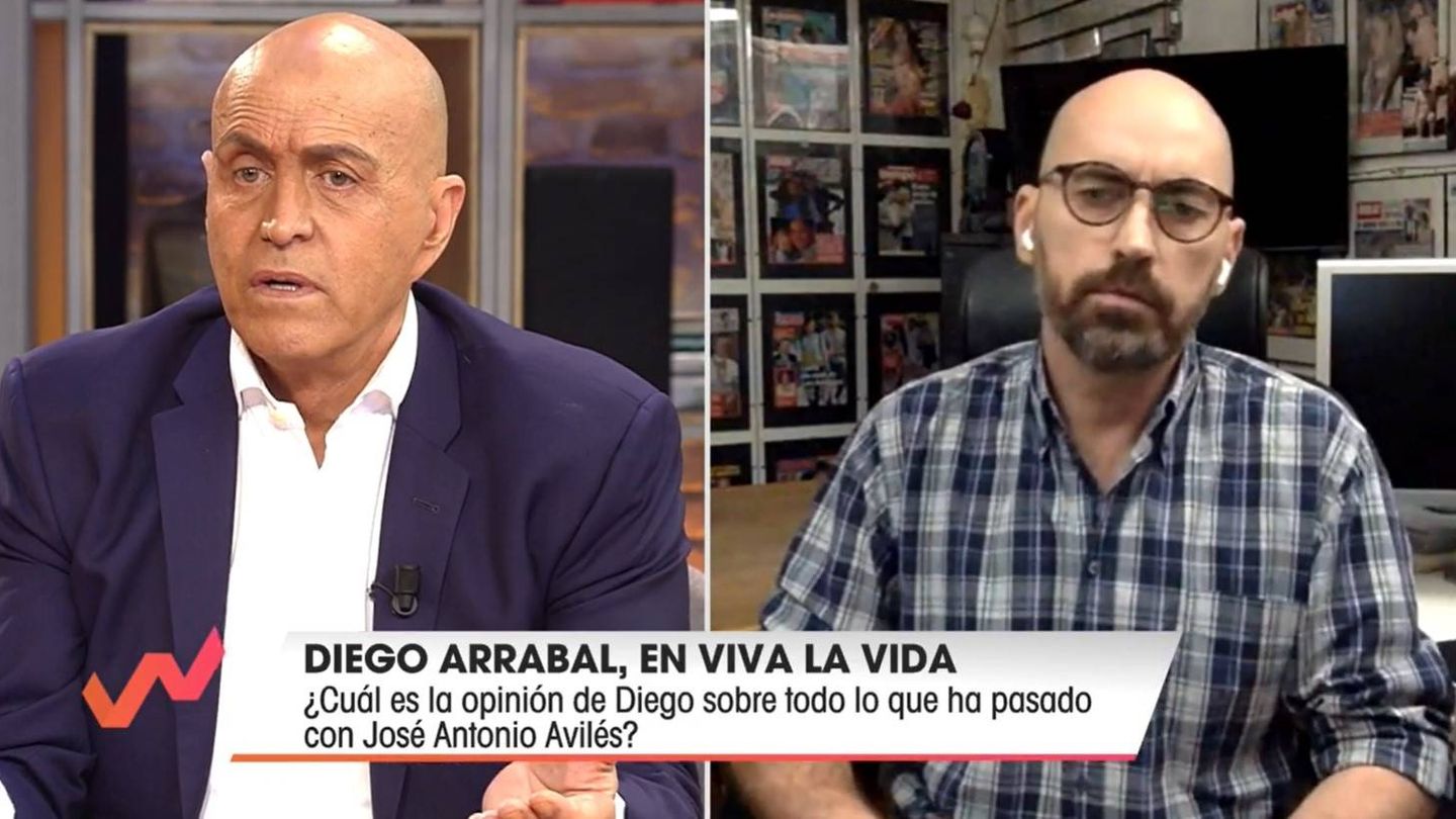 Kiko Matamoros, enfrentándose a Diego Arrabal. (Mediaset)