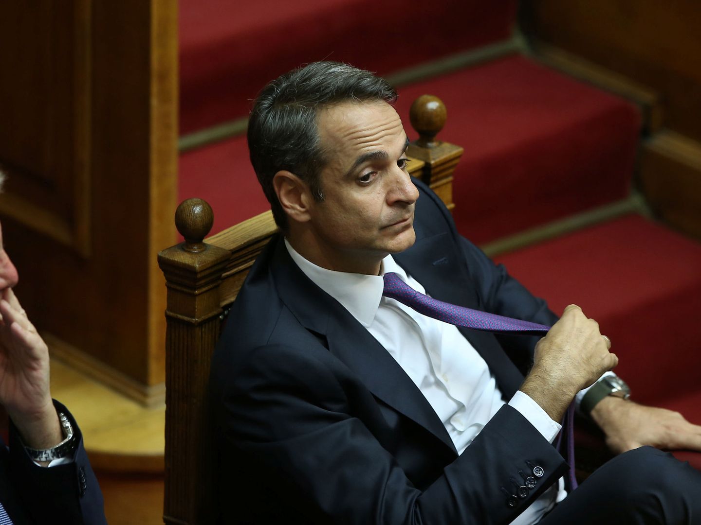 Mitsotakis, primer ministro griego. (Reuters)