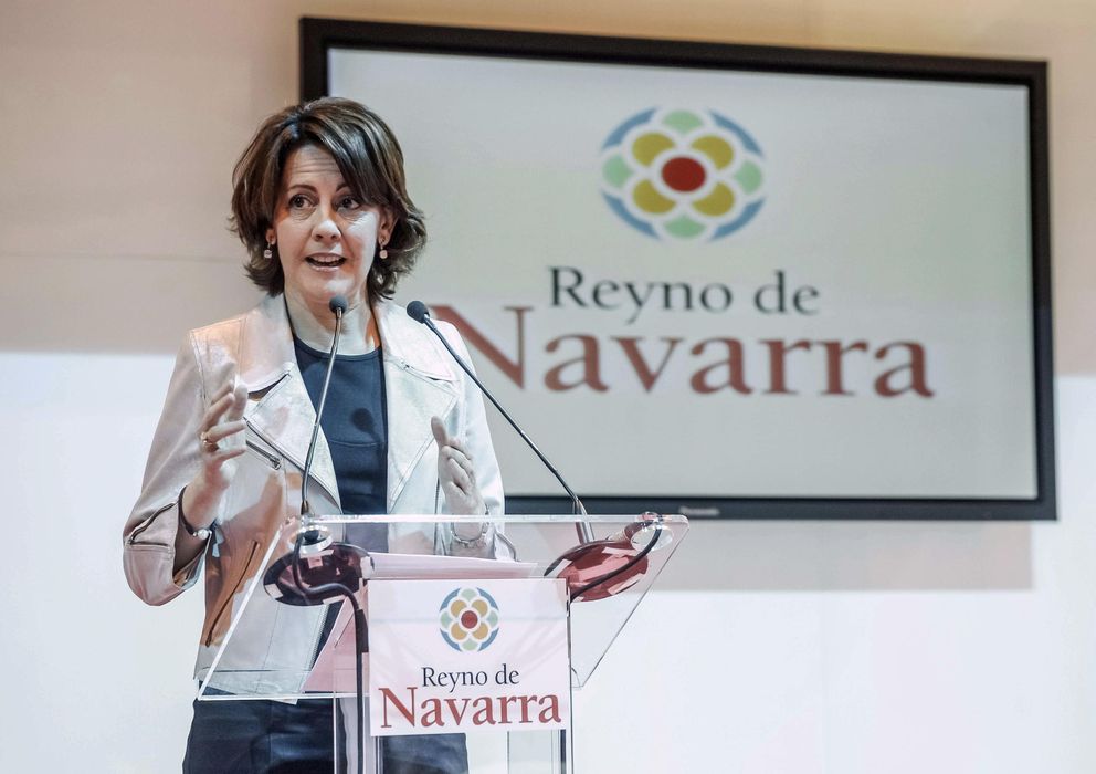 Foto: La presidenta de Navarra, Yolanda Barcina (Efe)