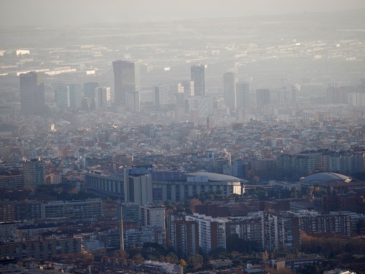 Foto: Vista de la ciudad de Barcelona. (EFE/Alejandro García)