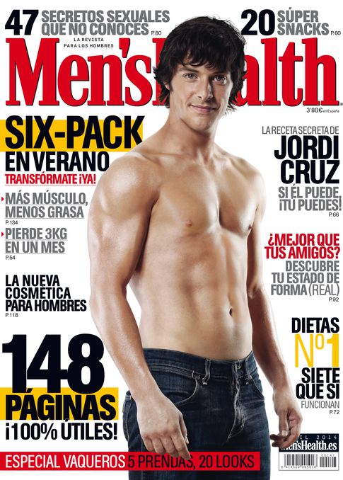 Portada de Jordi Cruz para Men's Health