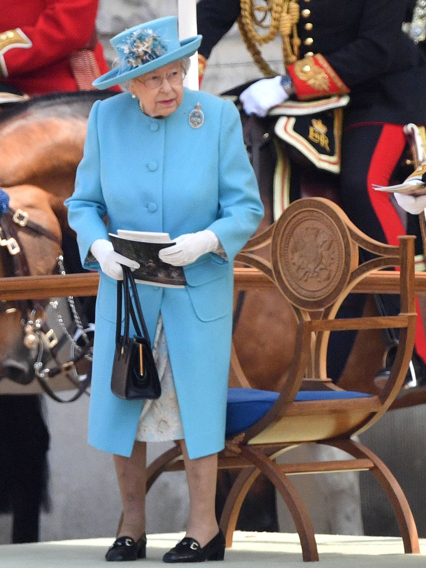 La reina Isabel II, espléndida a sus 92 años. (Gtres)