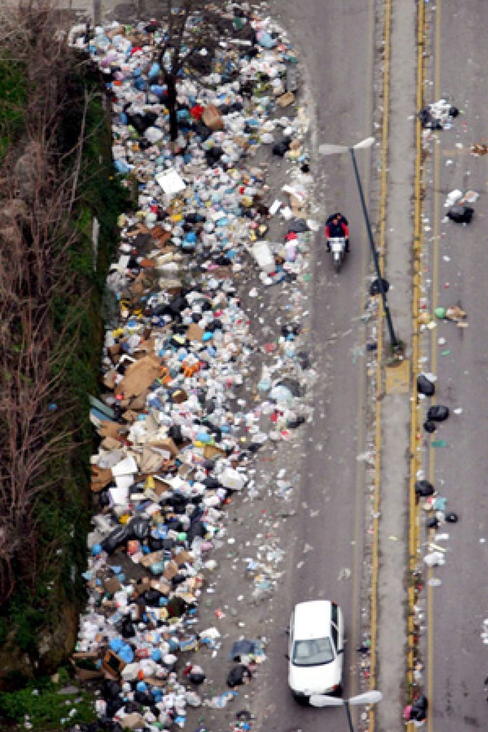 Foto: La crisis de la basura de Nápoles huele a Camorra