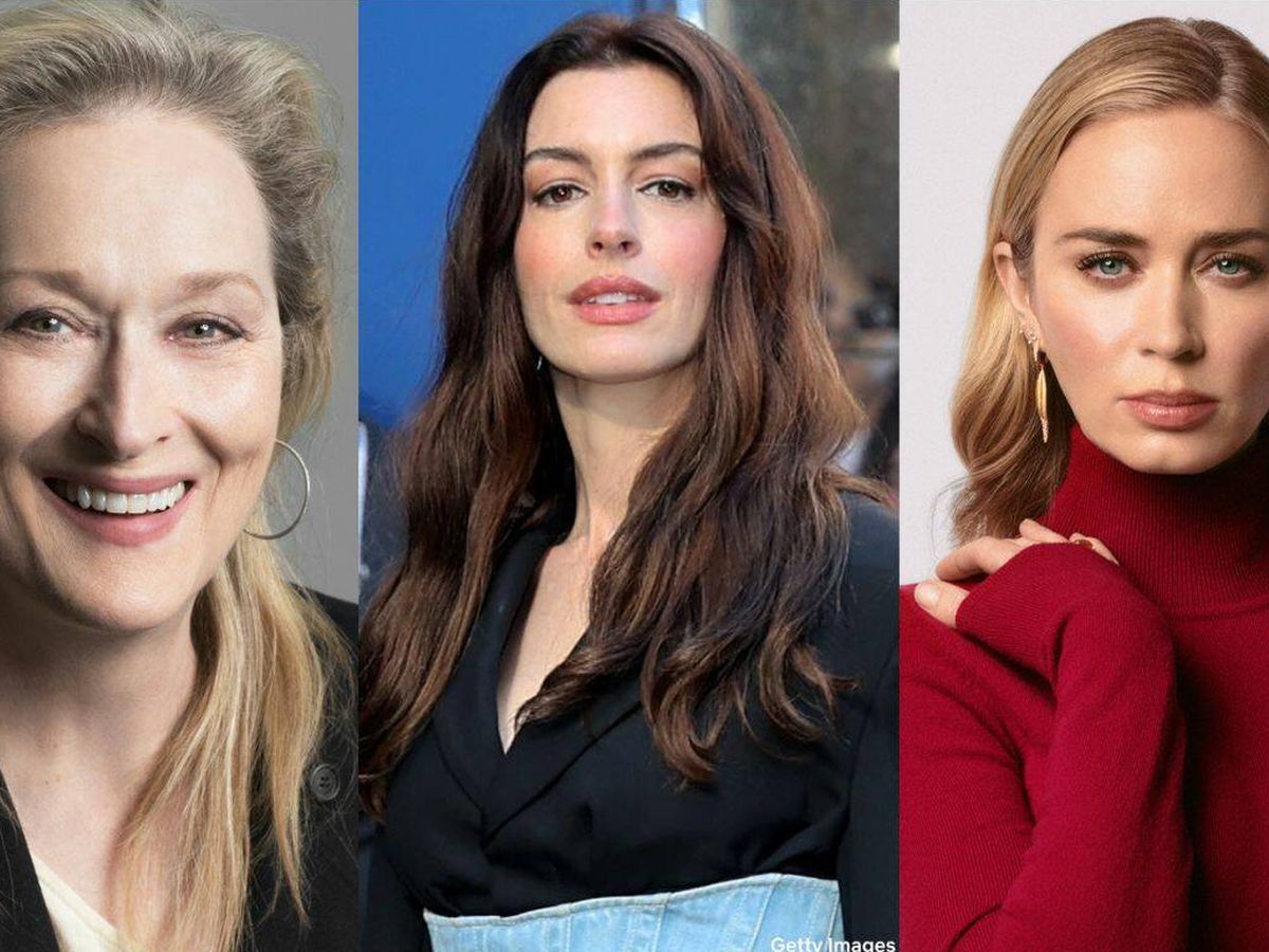 Foto: Meryl Streep, Anne Hathaway y Emily Blunt se reunirán para presentar la 30ª edición de los Premios SAG (X/@Netflix)