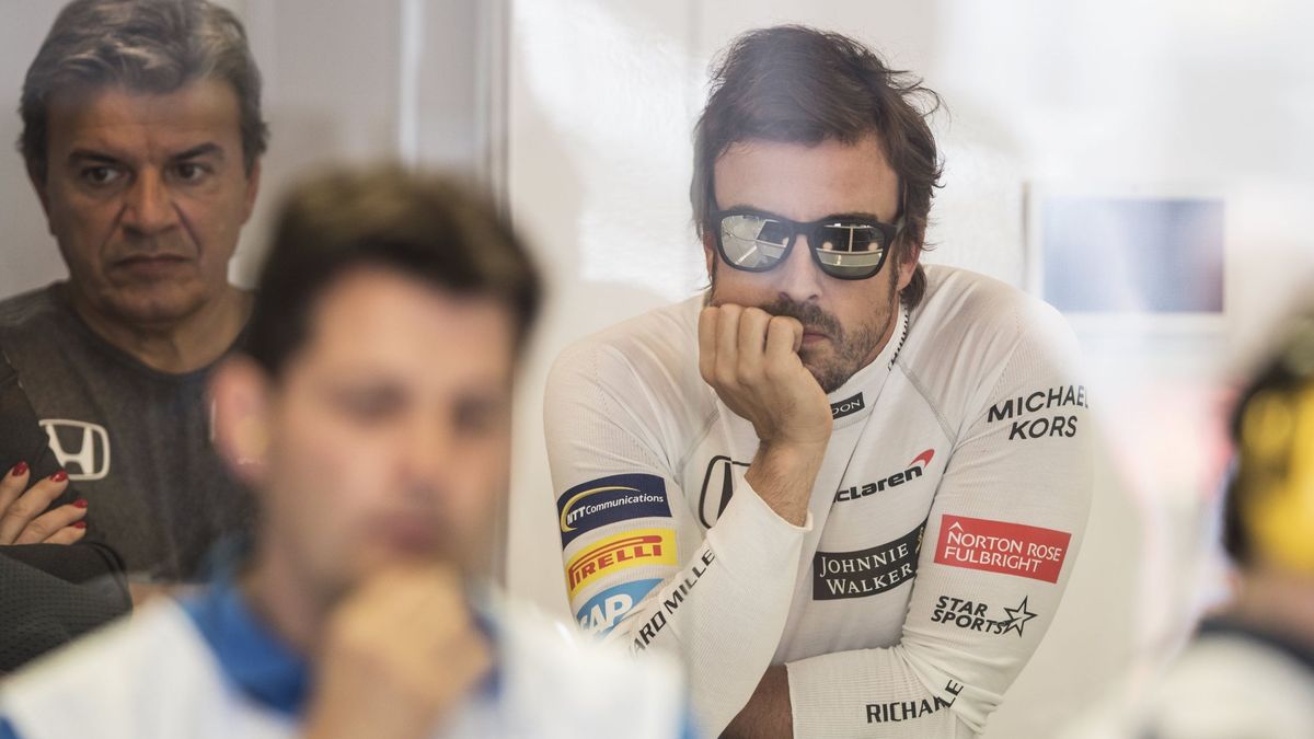 Alonso, resignado: "Después de 16 años en F1, coger un punto no me iba a cambiar la vida"