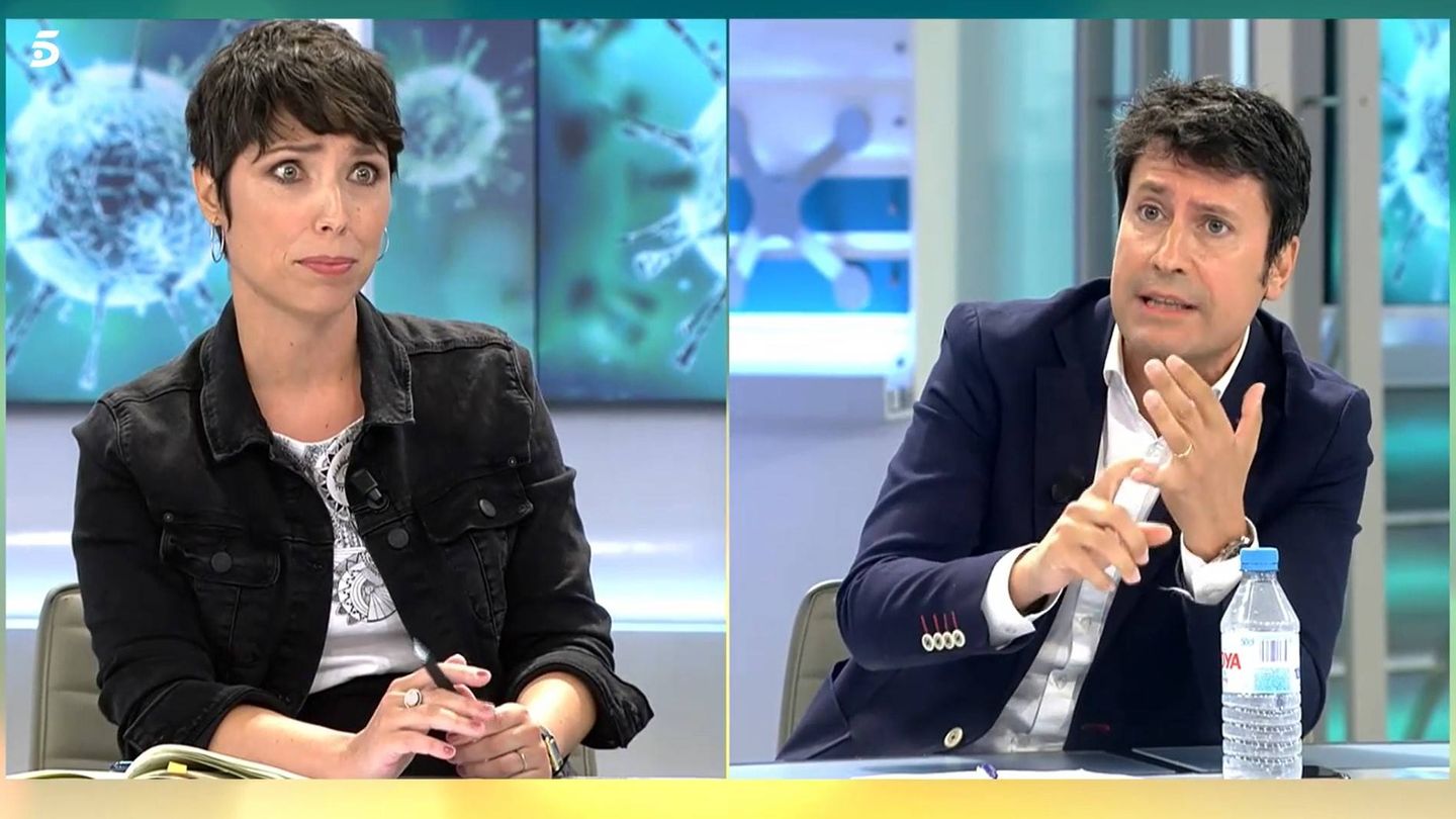 Marta Nebot y José Luis Pérez. (Mediaset)
