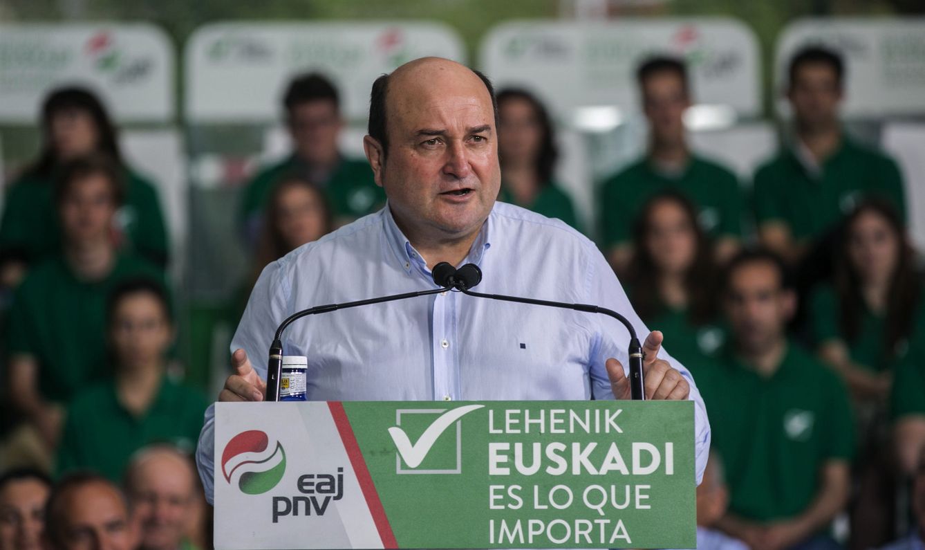 El presidente del PNV, Andoni Ortuzar. (EFE)