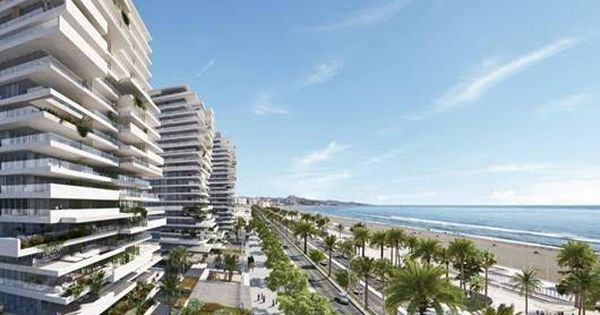 Foto: Recreación de Picasso Towers en Málaga. 