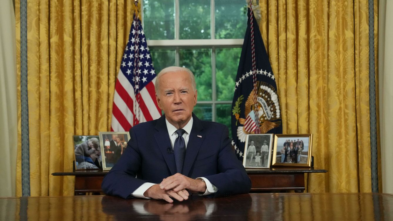 Foto: Joe Biden en su despacho de la Casa Blanca. (EFE/EPA/Erin Schaff)