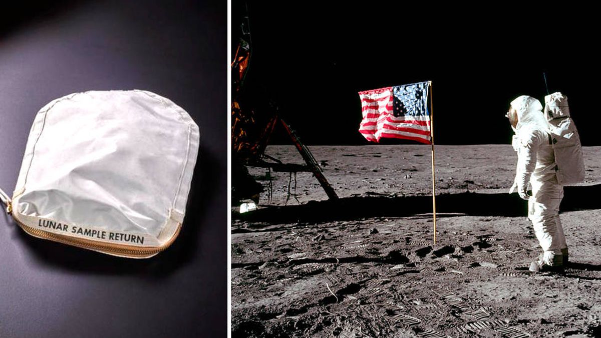 Polvo de la Luna recogido por Armstrong o un traje espacial: eBay vende el Apolo 11 y 13