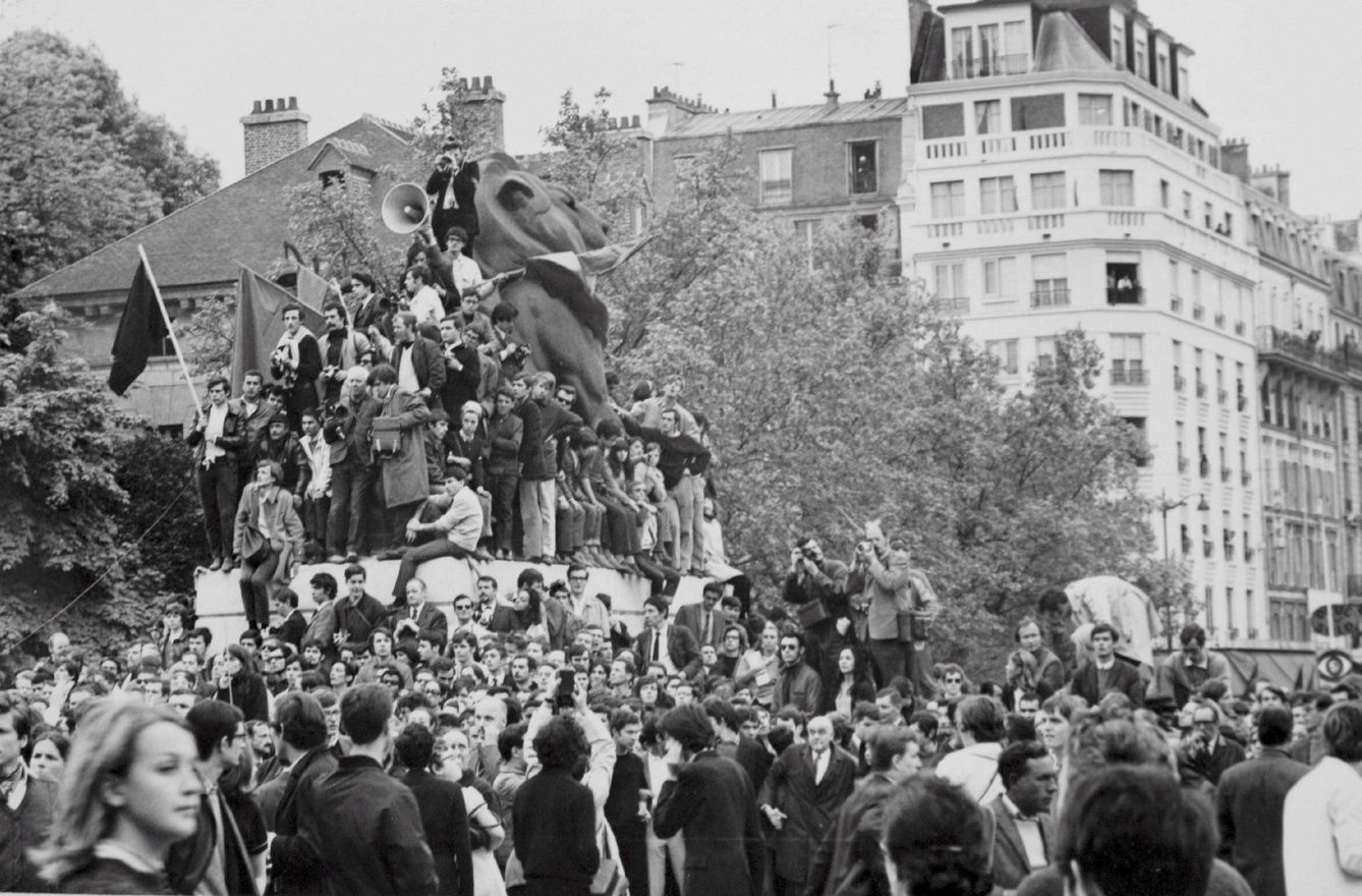 Disturbios de mayo del 1968 en París. (EFE)