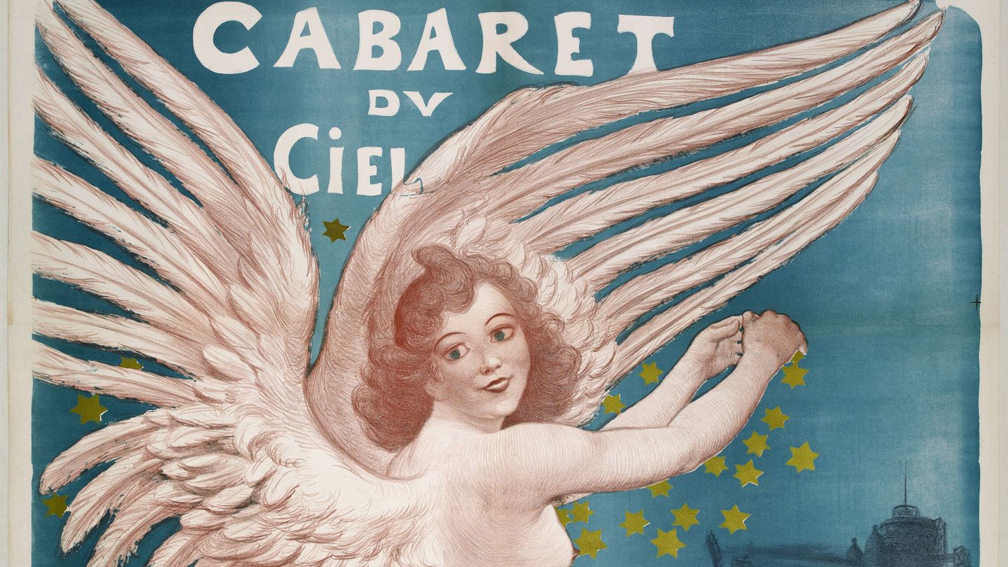 Tarjeta del Cabaret du Ciel. Fuente: Paris Musees Collections