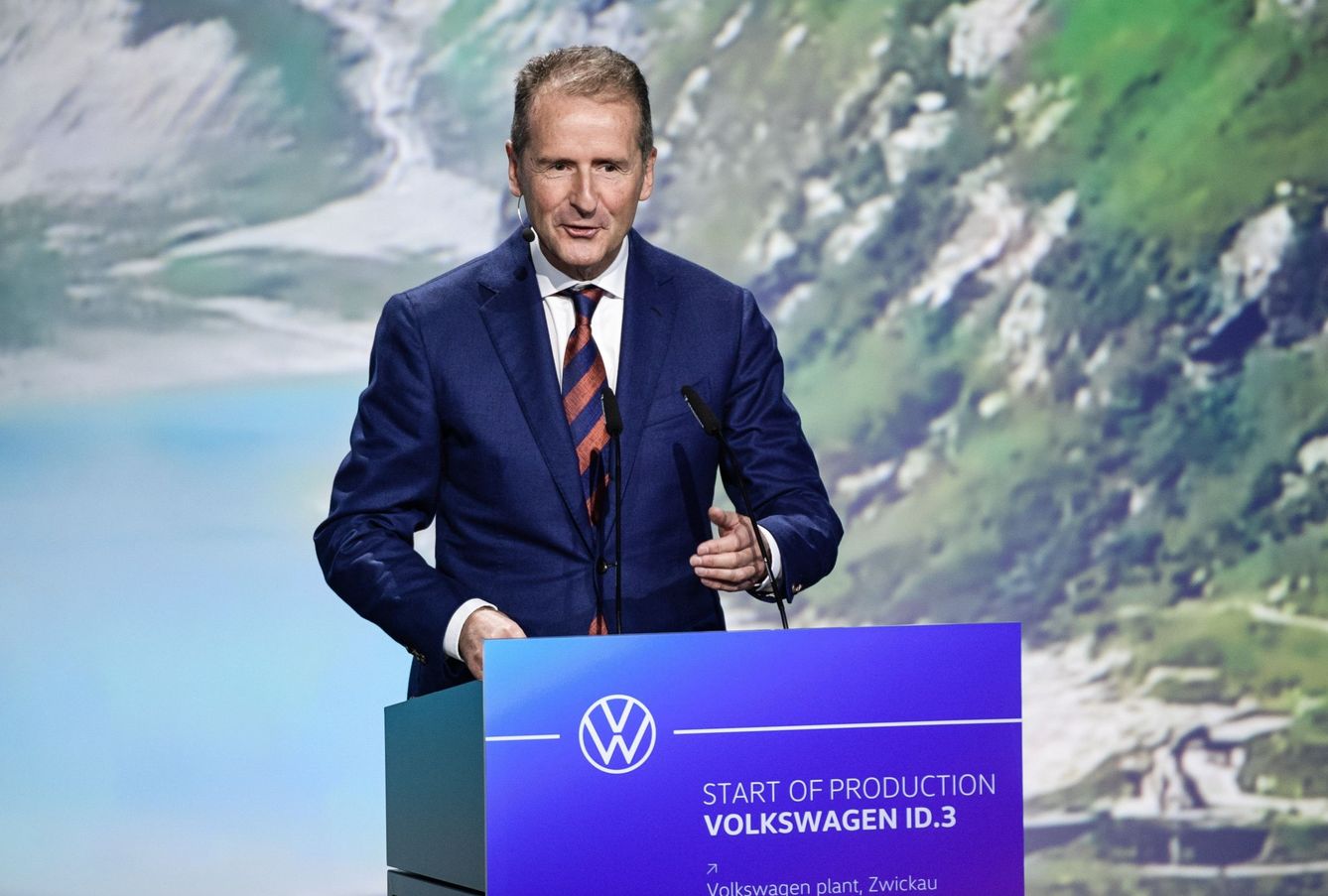 CEO de Volkswagen Herbert Diess (Reuters)