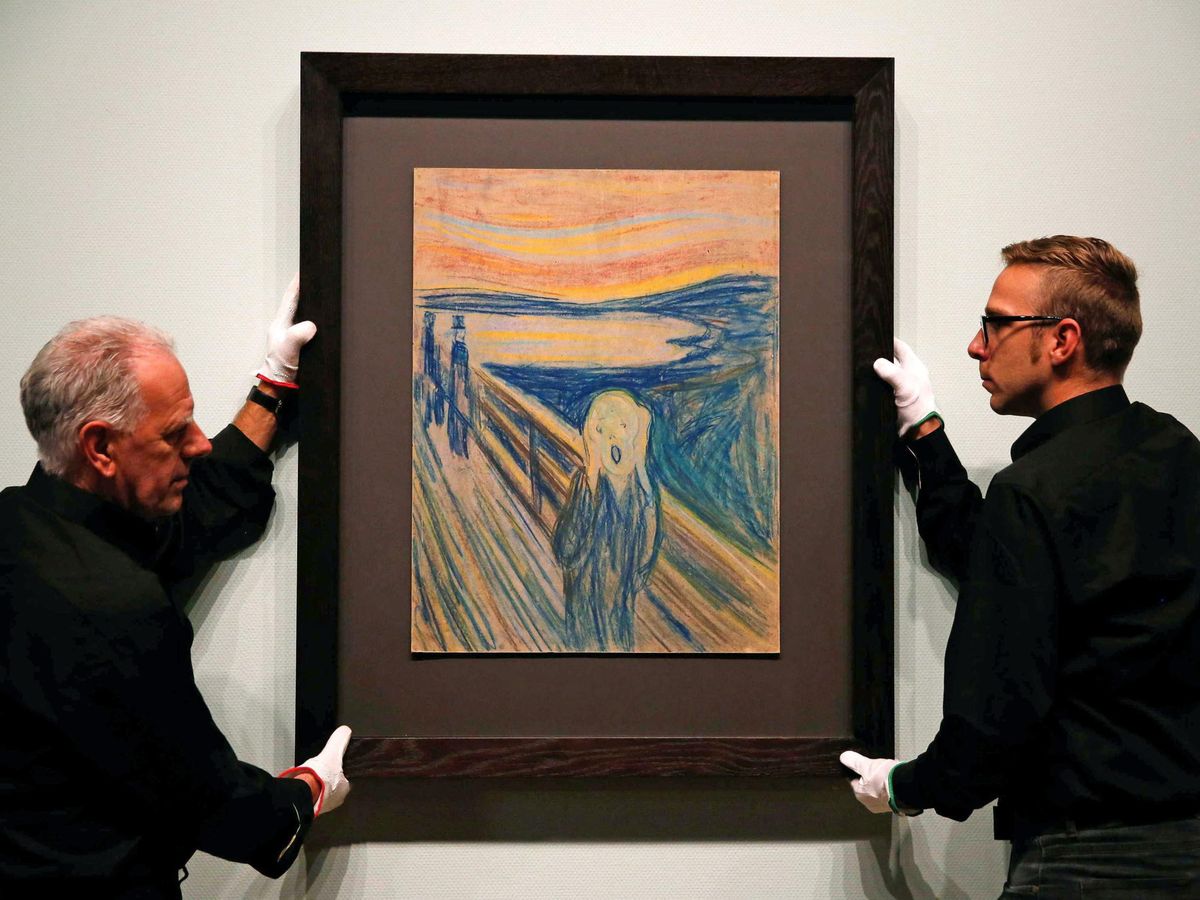 Foto: 'El grito' de Edvard Munch en una imagen de archivo. (EFE/Bas Czerwinski)