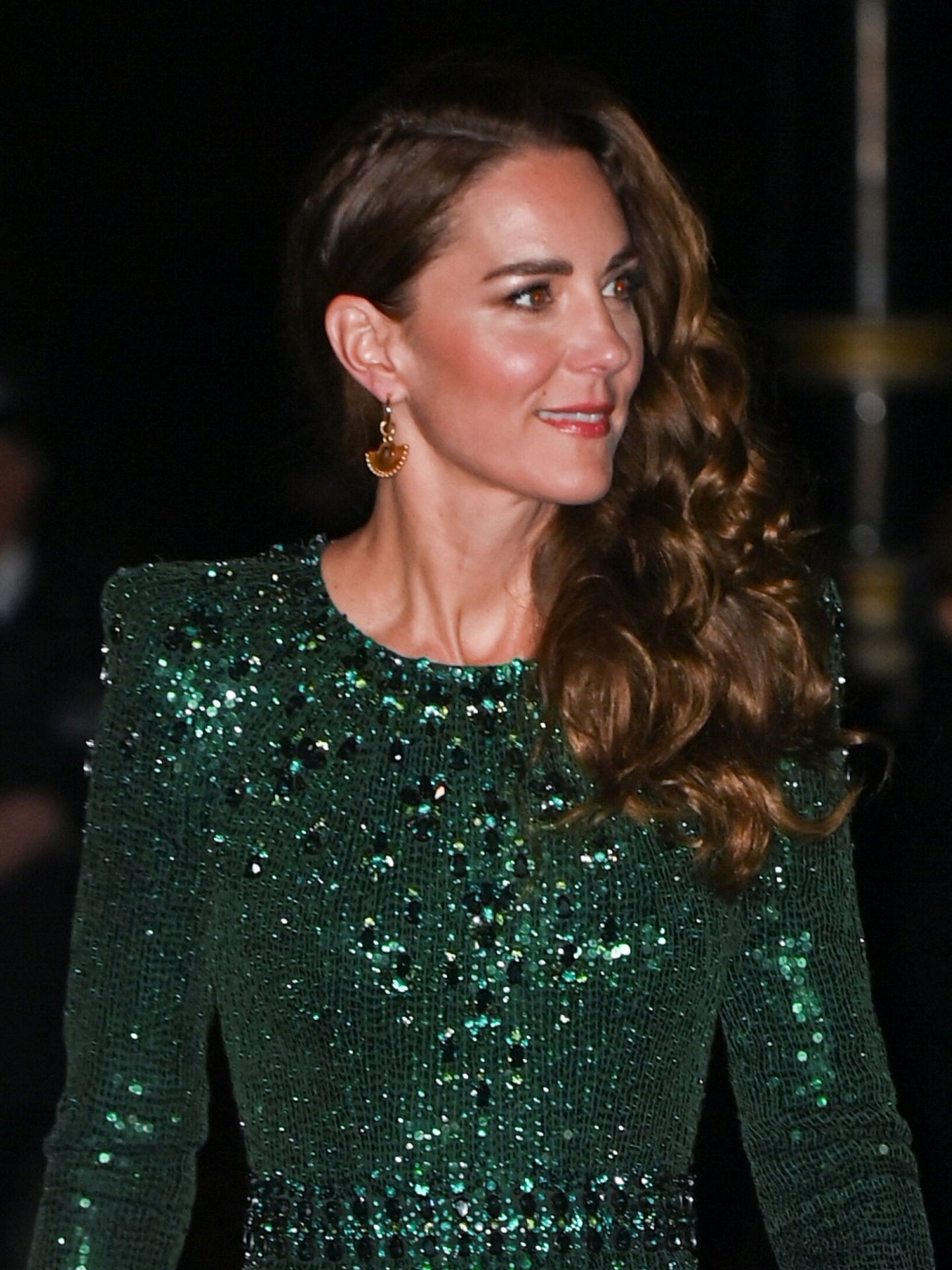 Kate Middleton, radiante en el Royal Albert Hall. (Reuters)
