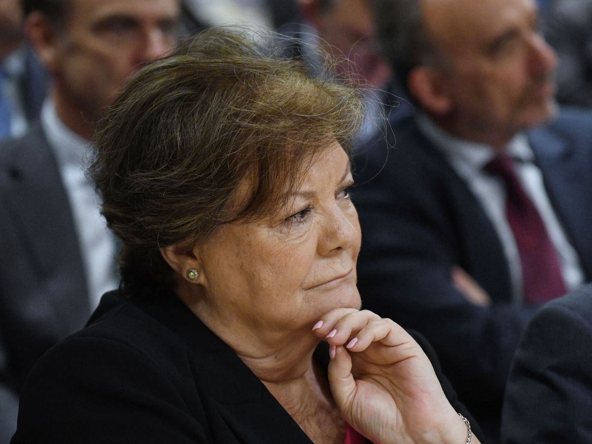 Foto: La presidenta del Tribunal de Cuentas, Enriqueta Chicano. (EP/Fernando Sánchez)