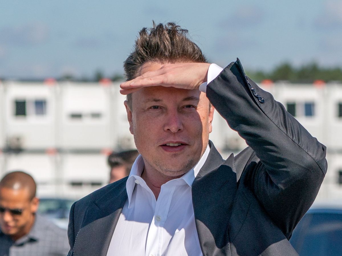 Foto: El CEO de Tesla, Elon Musk, en Alemania. (Reuters)
