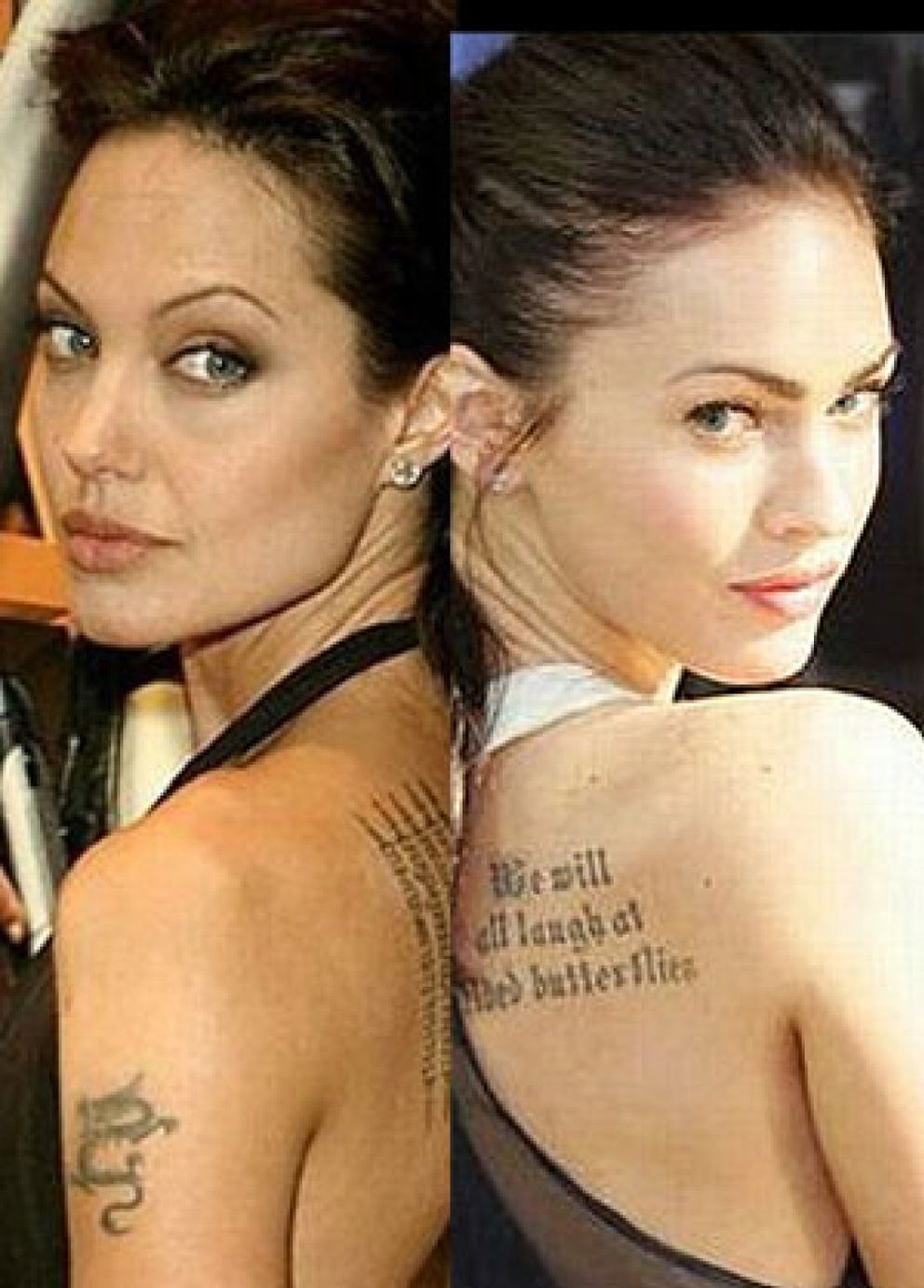 Foto: Megan Fox le 'roba' el trabajo y el estilo a Angelina Jolie