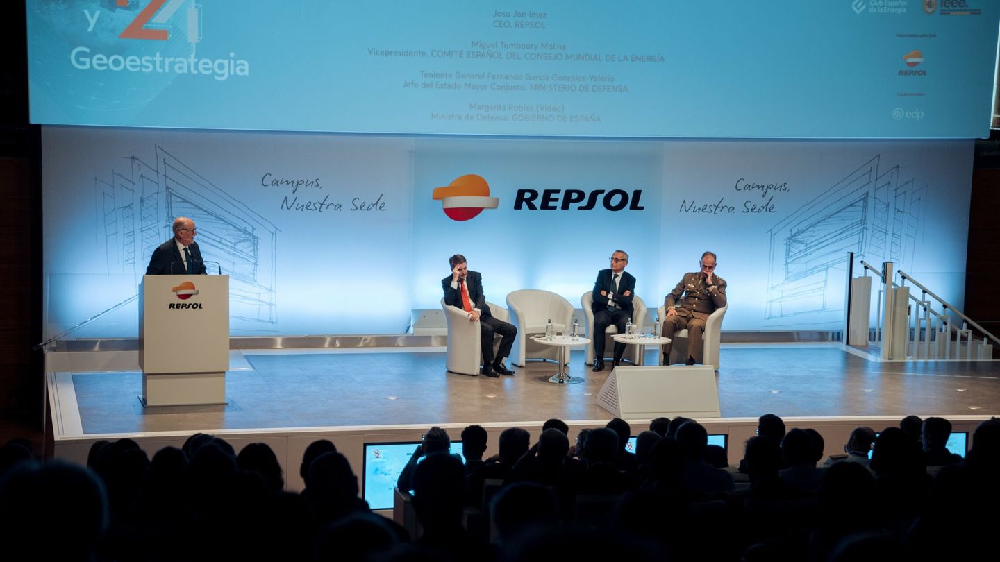 Auditorio de Repsol con la participación de su CEO, Josu Jon Imaz. (Europa Press/Gabriel Luengas)