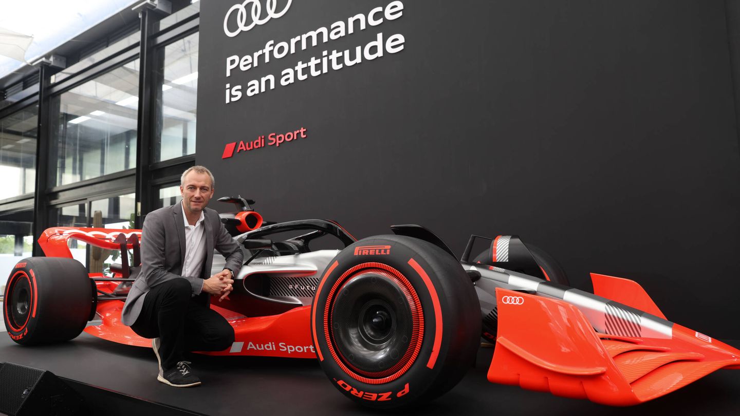 Barker pilotará la primera participación de Audi en la F1. (Audi)