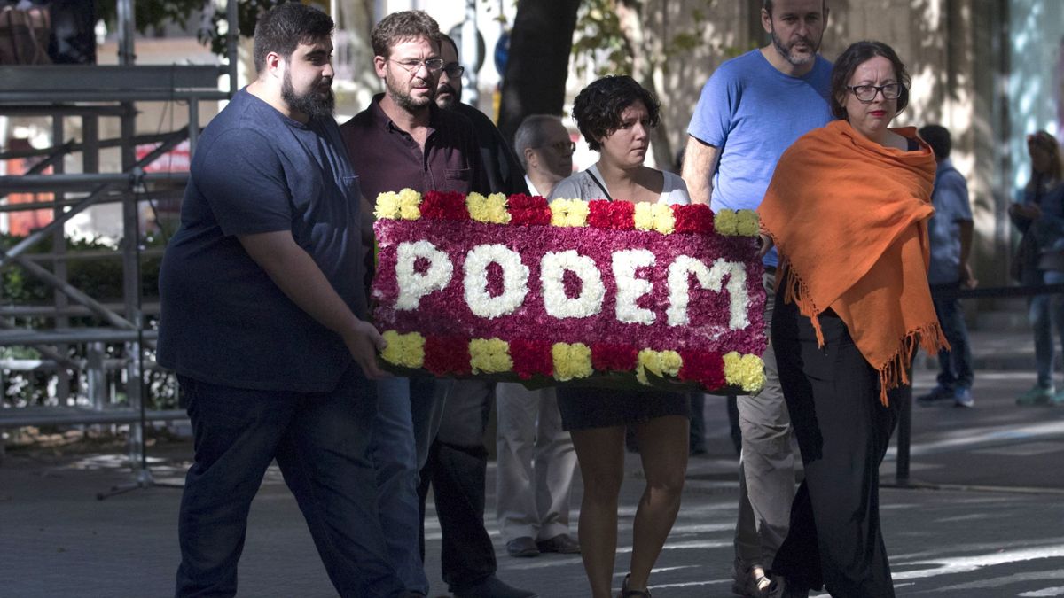 Dante, contra Iglesias: la Diada en la que Podem inició la desconexión de Podemos