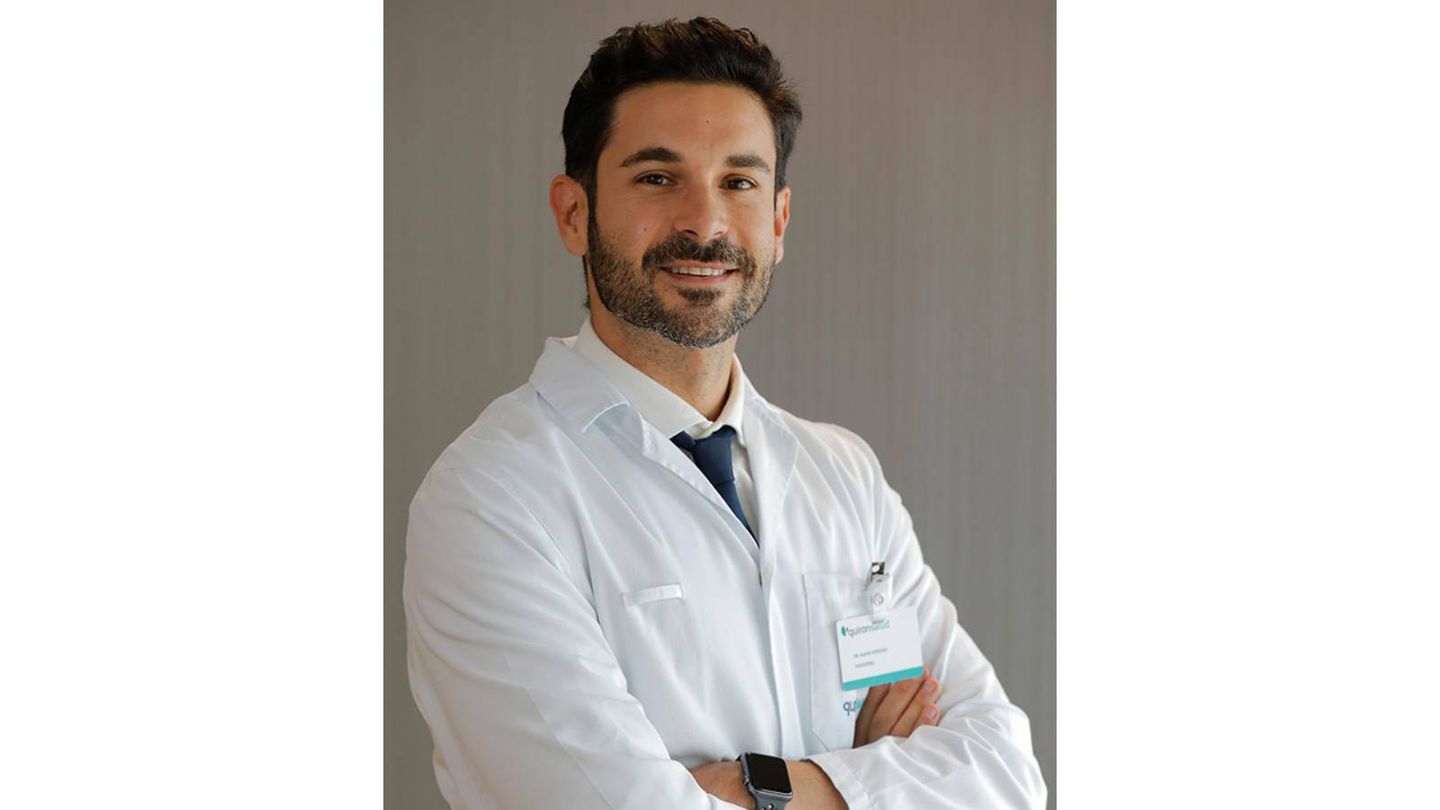 Doctor Alberto Aliaga,  jefe del Servicio de Endocrinología y Nutrición del Hospital Quirónsalud Sagrado Corazón en Sevilla.
