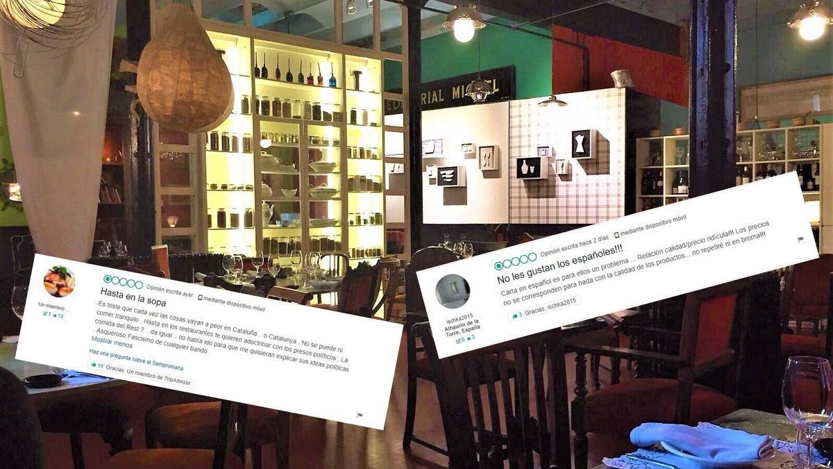 Un restaurante da una cena por los 'presos políticos' y sufre boicot en TripAdvisor