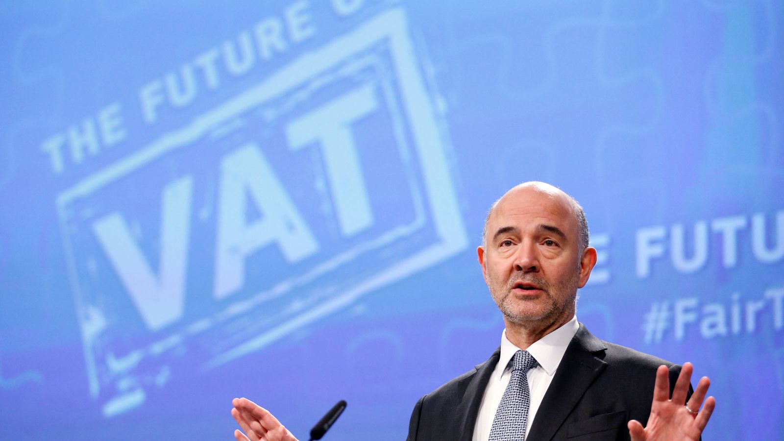 Foto: El comisario europeo para Asuntos Económicos, Pierre Moscovici (Reuters)