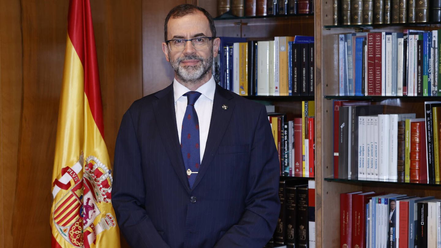 La foto de Villarino en la web de la Casa Real. 