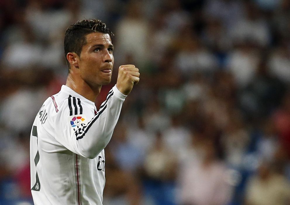 Foto: Cristiano Ronaldo celebra un gol (Reuters)
