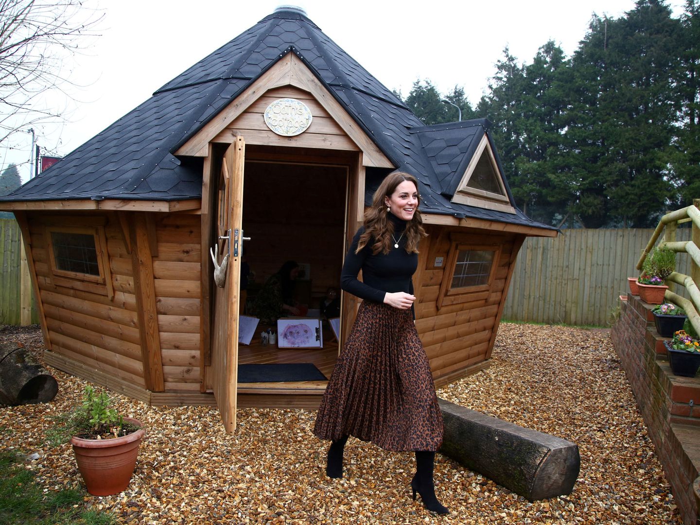 La duquesa de Cambridge, el pasado enero en Cardiff. (Reuters)