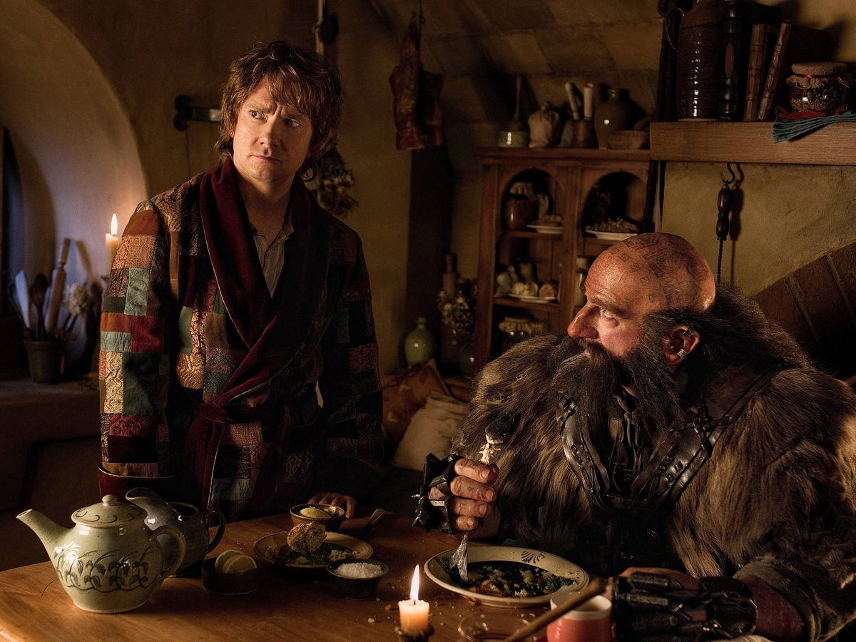 Foto: Vista de una escena de la película de 'El Hobbit'. (EFE)