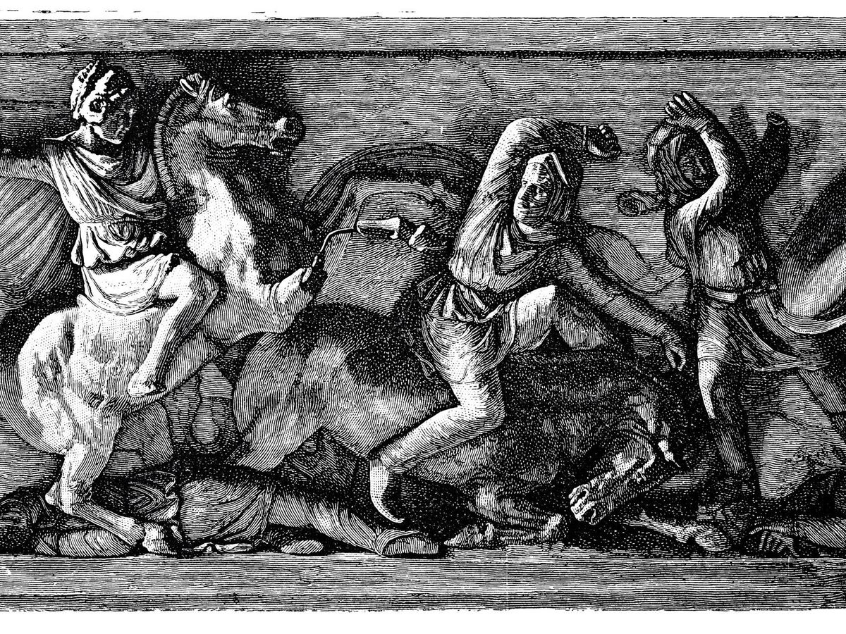 Foto: Ilustración griega de Alejandro Magno. (iStock)