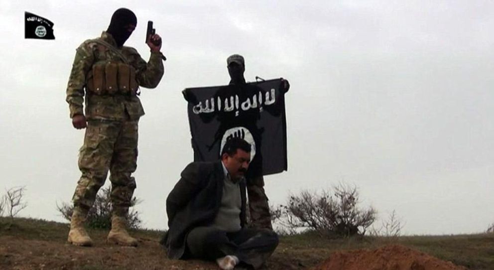 Yihadistas del Estado Islámico en una imagen difundida por el propio EI. (Twitter)