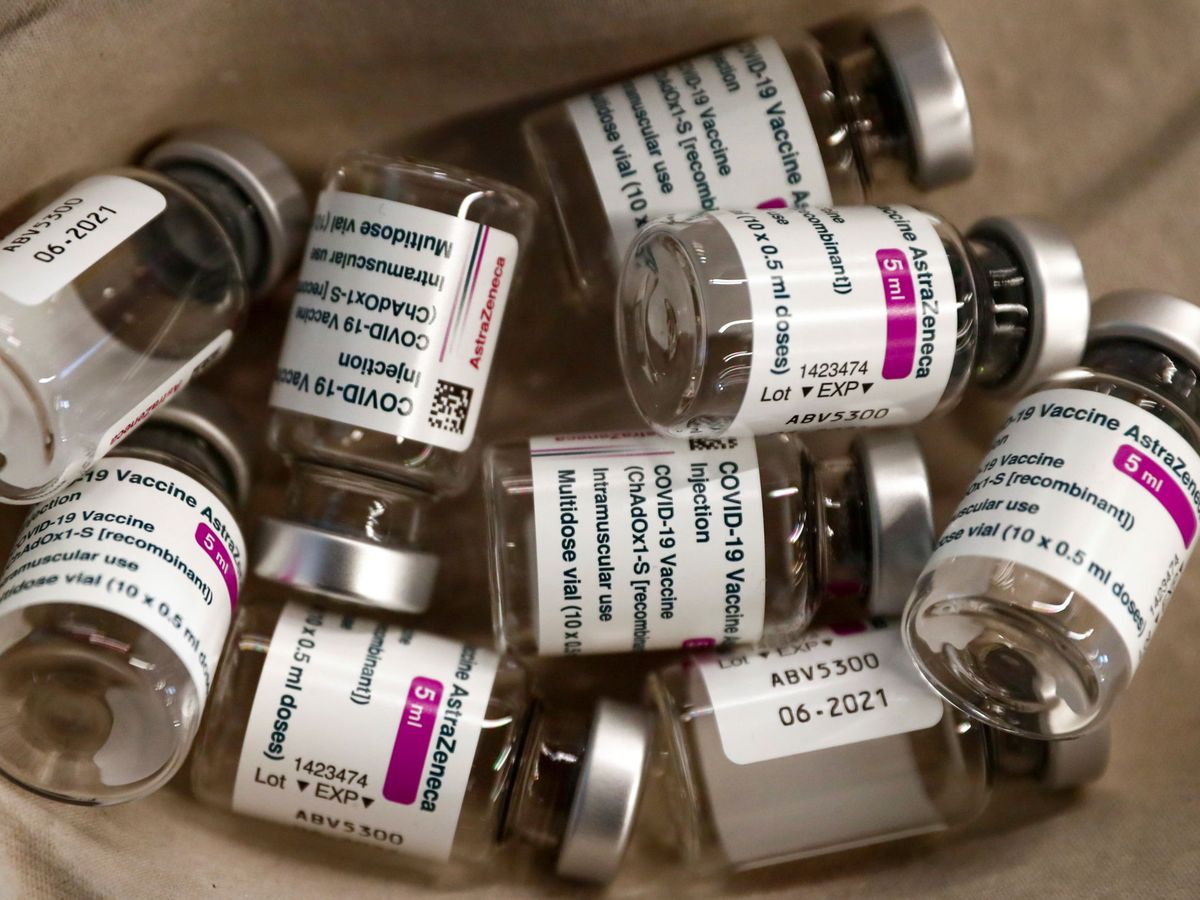 Foto: Diales de la vacuna del coronavirus. (Reuters) 