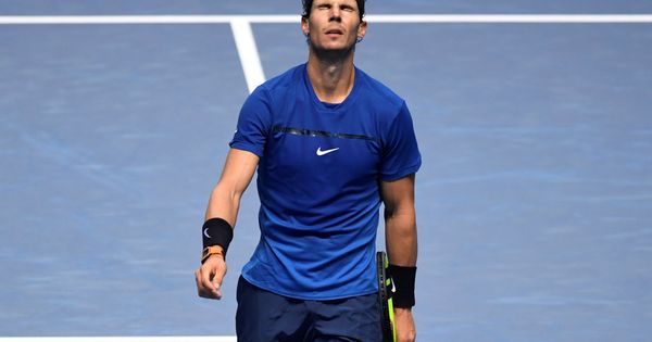 Foto: Rafa Nadal. en un torneo ATP. (Reuters)
