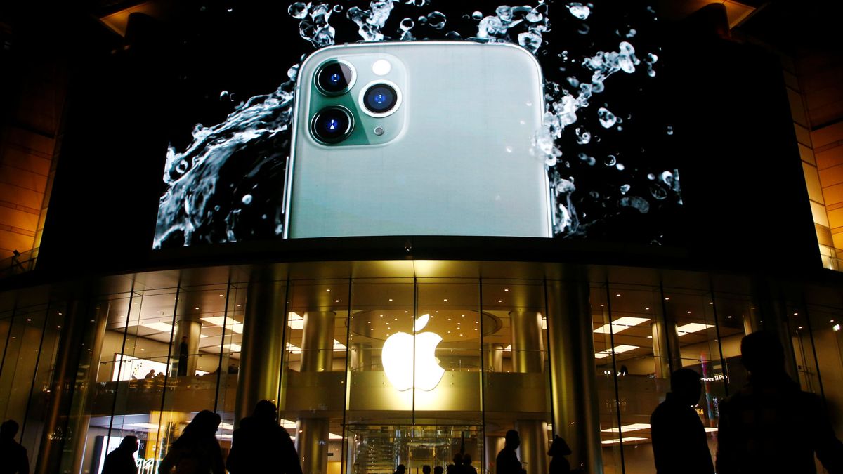 Apple sufre en bolsa por el hundimiento de las ventas del iPhone 11 en China