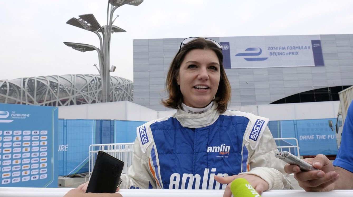 Katherine Legge ha participado en la Fórmula E (Reuters)